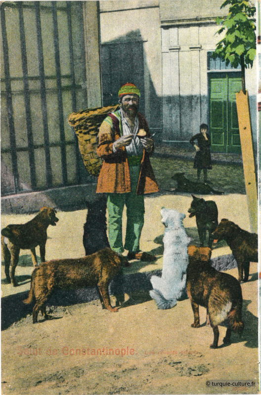 Cheins Istanbul avec un marchand