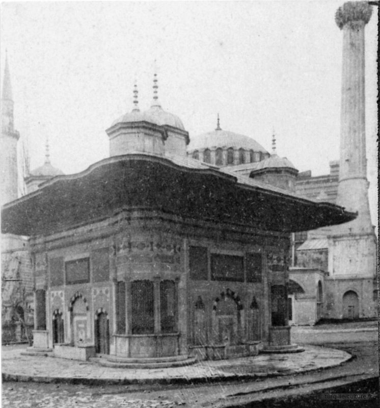 Istanbul, Fontaine d'Ahmet III