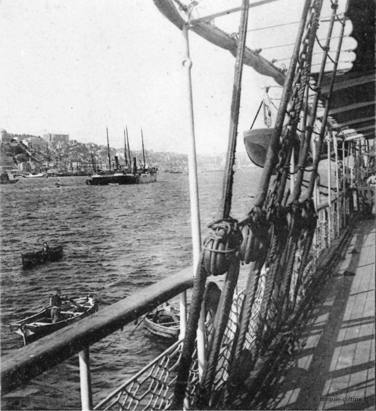 Istanbul, vue prise d'un navire