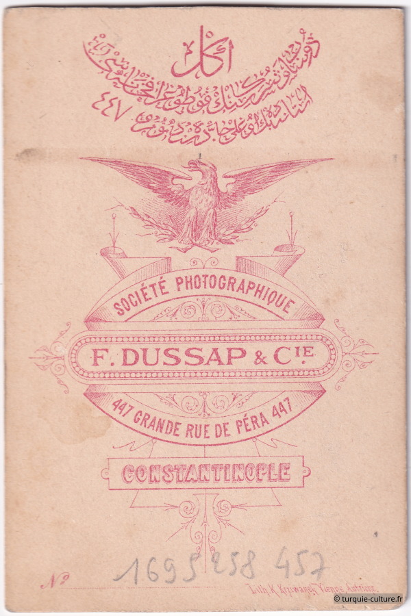 Dussap, militaire, verso