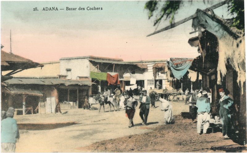 Adana, bazar des cochers