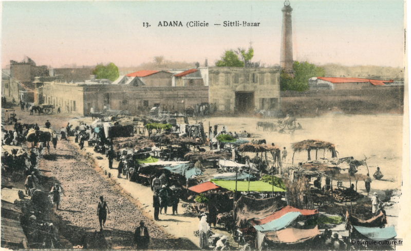 Adana, Sittli bazar, début XXe siècle