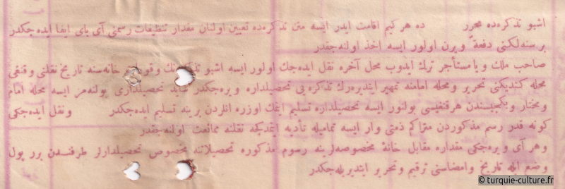 document ottoman propreté