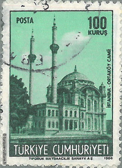 Mosquée d'Ortaköy, timbre