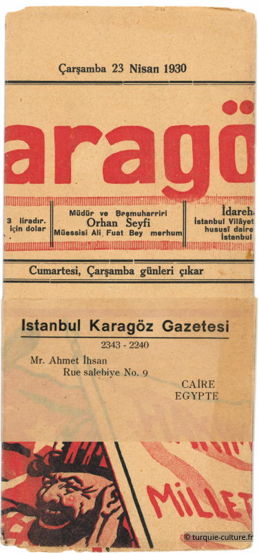 karagoz, 23 avril 1930